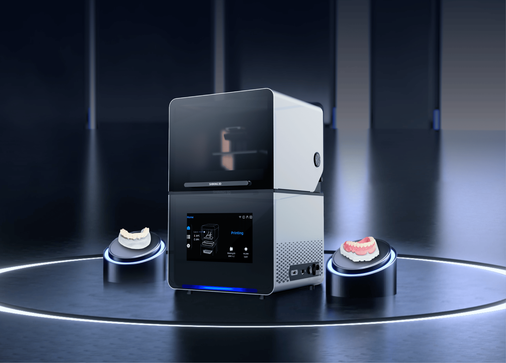 светящийся 3d принтер accufab F1 DLP dental printer