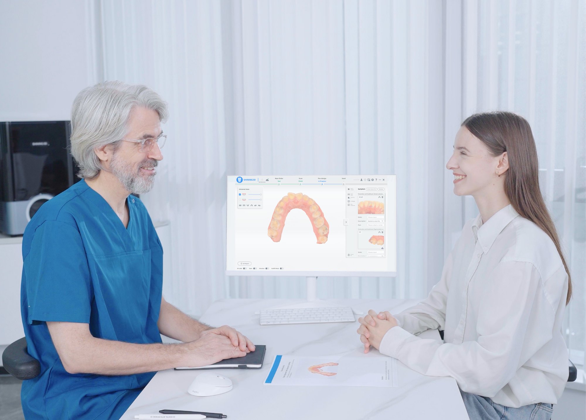 Aoralscan 3 Мощные средства коммуникации с пациентами