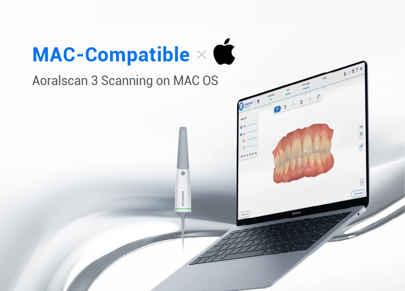 aoralscan 3 Совместимость с mac OS